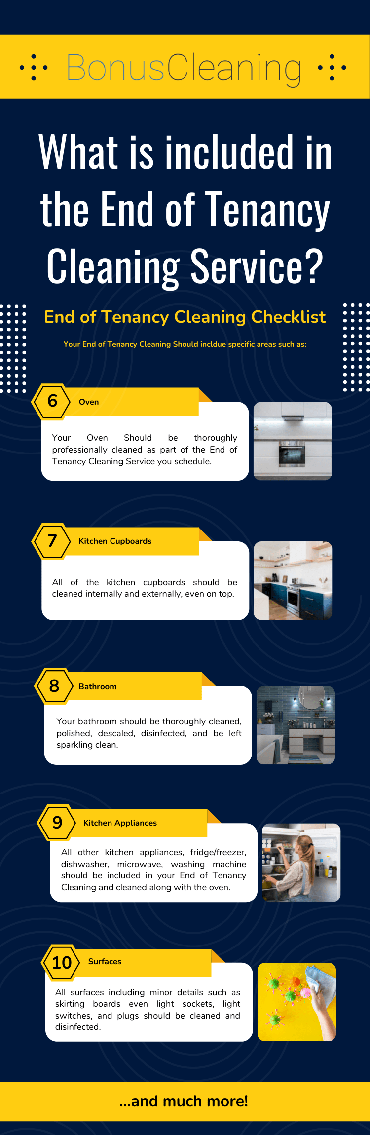 End of Tenancy Cleaning A Guide [INFOGRAPHIC] Bonus Cleaning